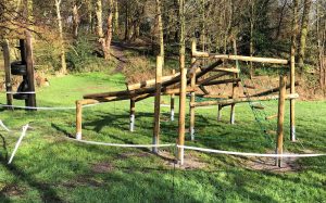 Climbing Frame at bottom of Campsite